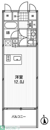 アーデン芝公園の物件間取画像